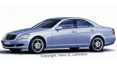 2006 Mercedes S-Class W221 - новый флагман марки
